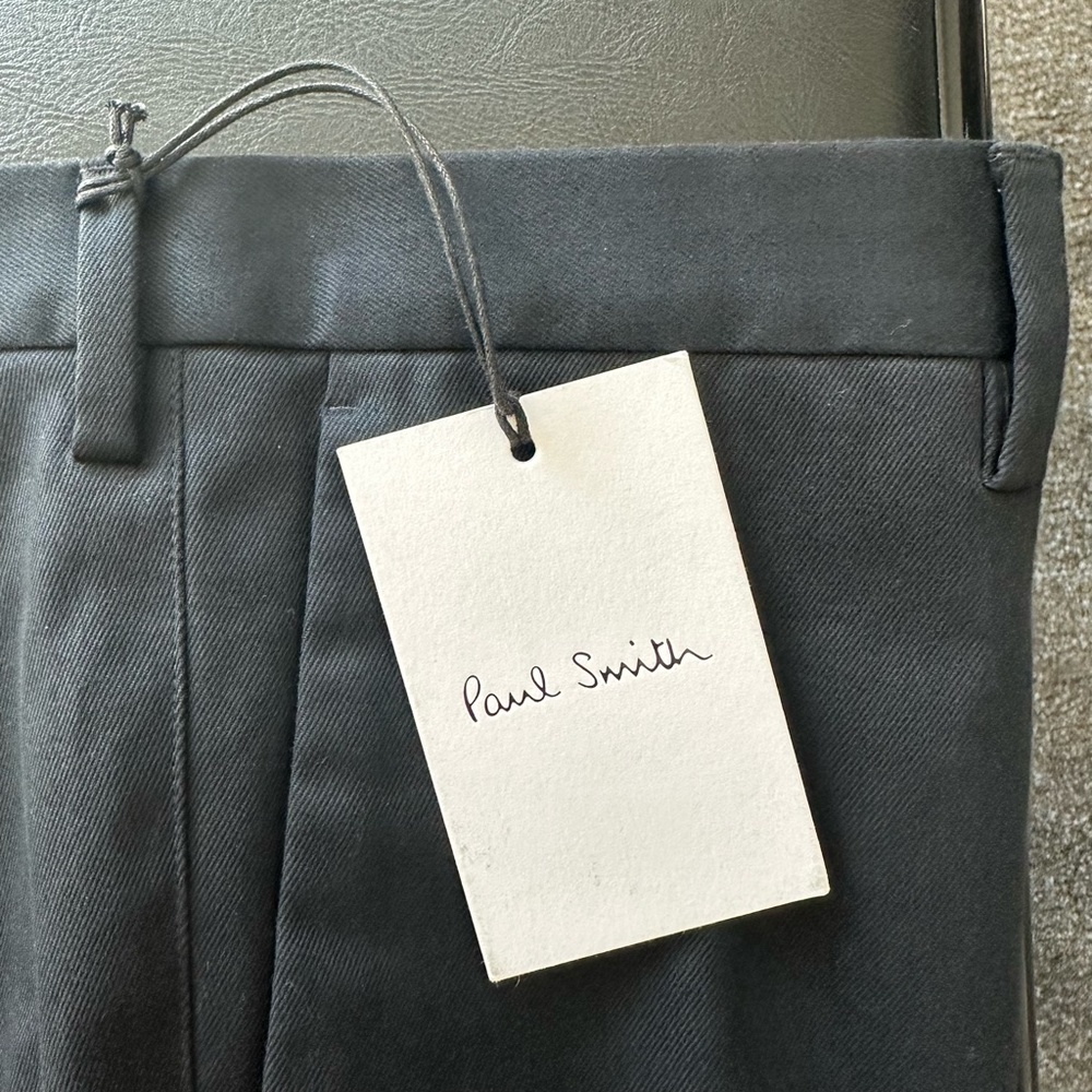 PAUL SMITH Men Trousers 38w Dark Blue